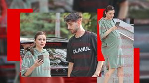 Theo Rose este dependentă de “butoane”, dar Anghel Damian o veghează non-stop. S-a jucat cu focul, deși este gravidă în 8 luni! Pe scări…