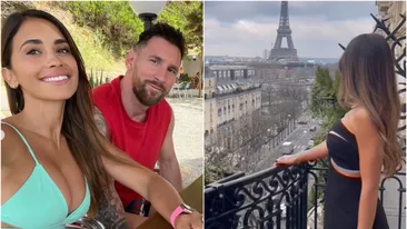 FOTO | A întors toate capetele! Cum s-a afișat Antonela, soția lui Lionel Messi, la Săptâmâna Modei de la Paris