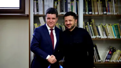 Nicușor Dan, discuție cu Zelenski: Pacea nu se poate construi fără Ucraina
