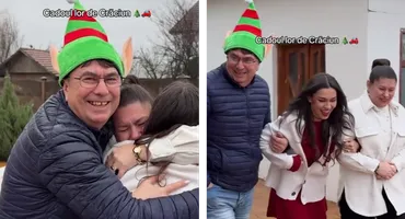 Ce cadou impresionant le-a făcut Mira părinților ei, de Crăciun. Au fost emoționați până la lacrimi!