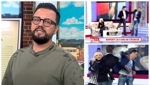 Cătălin Măruță, pălmuit peste față în propria emisiune: “Ești băut?”. Imaginile au rezistat peste ani