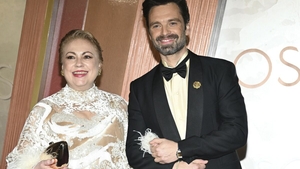 Ținuta purtată de mama lui Sebastian Stan la premiile Oscar 2025. Georgeta a atras toate privirile!