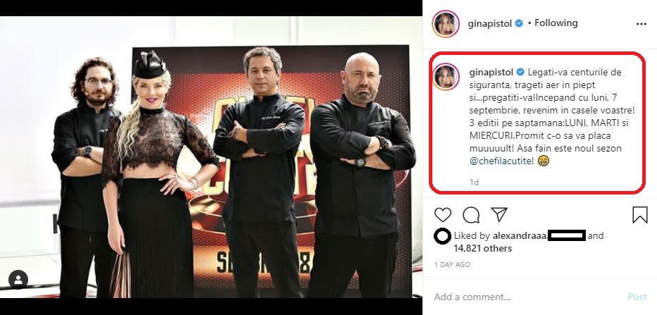 Zvonurile din ultima perioadă au fost confirmate! Gina Pistol a făcut marele anunț