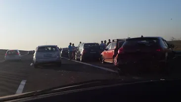 Accidente pe bandă rulantă pe Autostrada Soarelui!