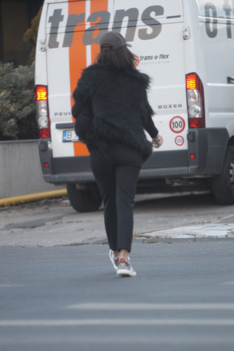Denise Rifai, apariție în ton cu anotimpul, în zona de nord a Capitalei