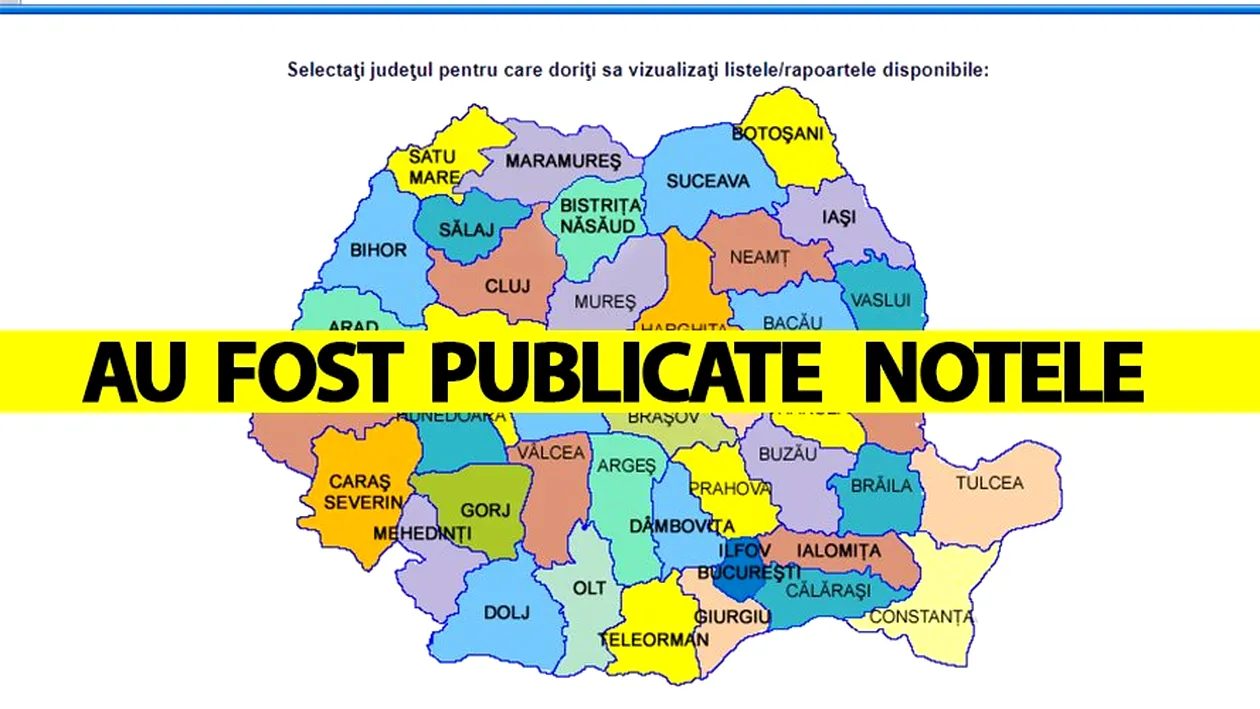 Rezultate Evaluarea Națională (Capacitate) 2019. Au fost publicate notele pe edu.ro
