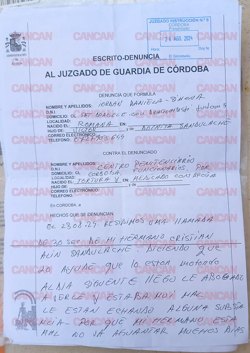 Dezvăluiri terifiante făcute de sora interlopului Săndulache, găsit mort în penitenciarul din Cordoba: ”Ei l-au otrăvit! Știți cum mi-am găsit fratele?”