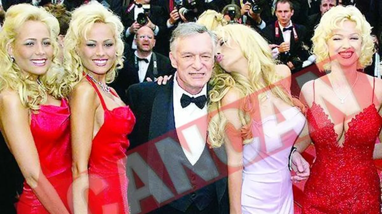 Hugh Hefner si-a dus iubita la fertilizare in vitro
