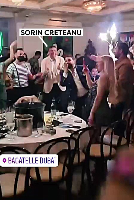 Discretul milionar român Sorin Crețeanu a "rupt-o pe manele" alături de "Regele" Salam