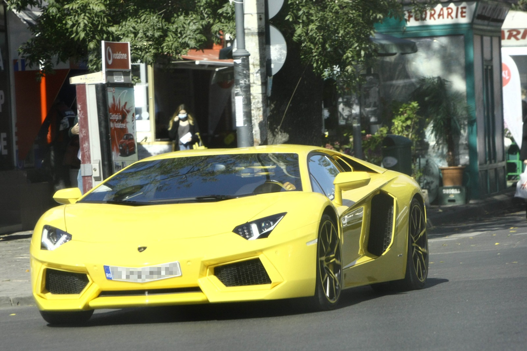 Dan Nicorescu și celebrul său Lamborghini Aventador