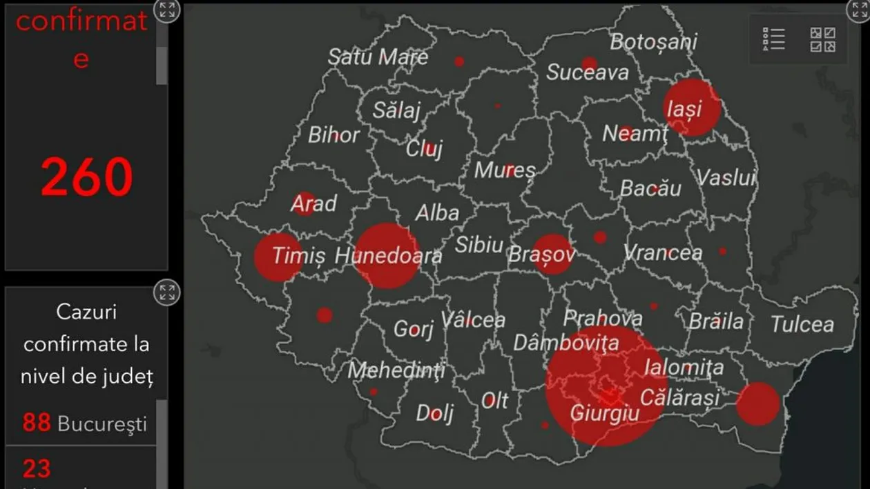 Care este judeţul din România încă “verde” pe harta coronavirusului şi în care localnicii veniţi din Italia se joacă de-a v-aţi ascunselea cu autorităţile