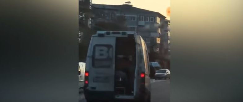 Scenele au fost surprinse în Piatra Neamţ