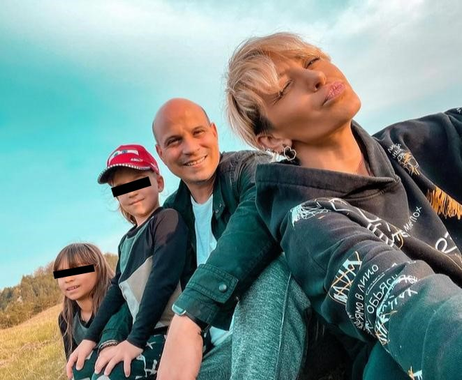 Artista petrece foarte mult timp împreună cu familia ei
