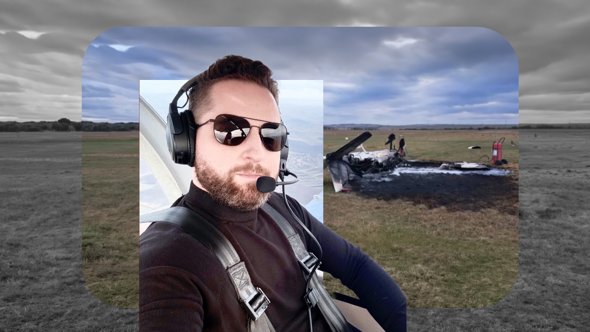 Cine este bărbatul care pilota avionul prăbușit la Iași. Primele informații despre el