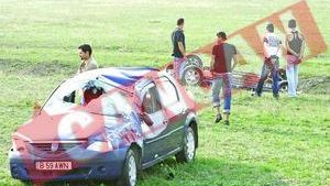 Un mort si trei masini distruse