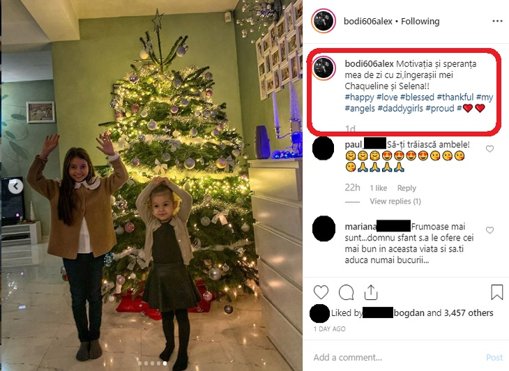 Bianca Drăgușanu, poză de album alături de soțul ei și fiicele lor. Ce declarație de iubire le-a făcut fosta prezentatoare TV