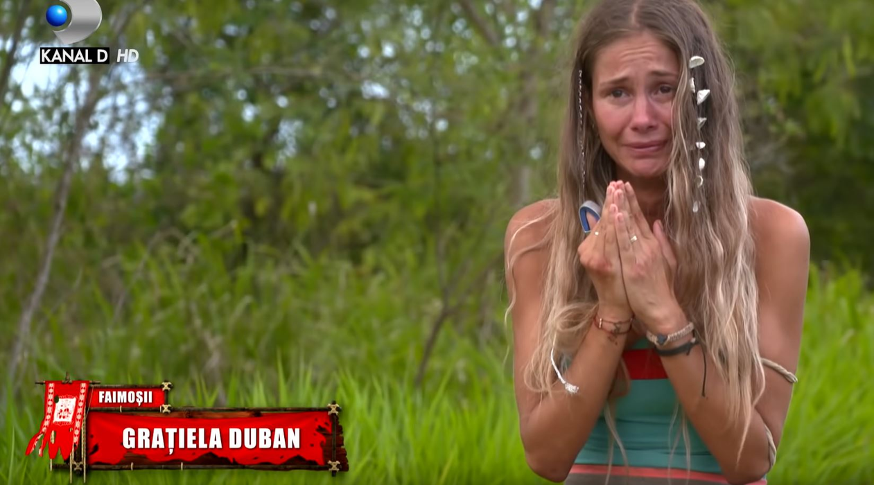 Soția lui Andrei Duban a izbucnit în lacrimi la Survivor România și a dat cărțile pe față: “Știu exact ce fac, nu sunt o…”