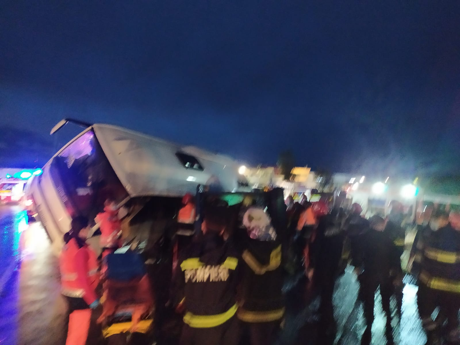 Grav accident la Iași, soldat cu 13 victime! A fost aplicat Planul Roșu de Intervenție VIDEO