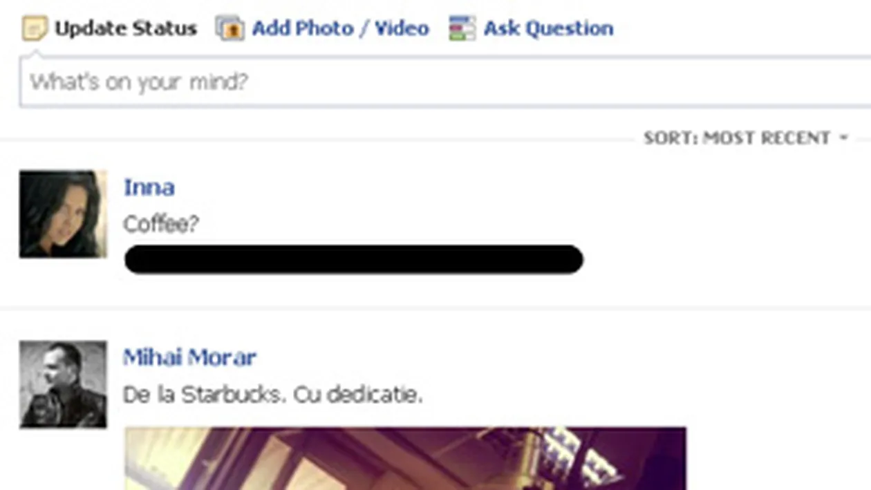 Mihai Morar vrea sa o impresioneze pe Inna! I-a cumparat o cafea in aceasta dimineata! Vezi ce mesaj i-a transmis!