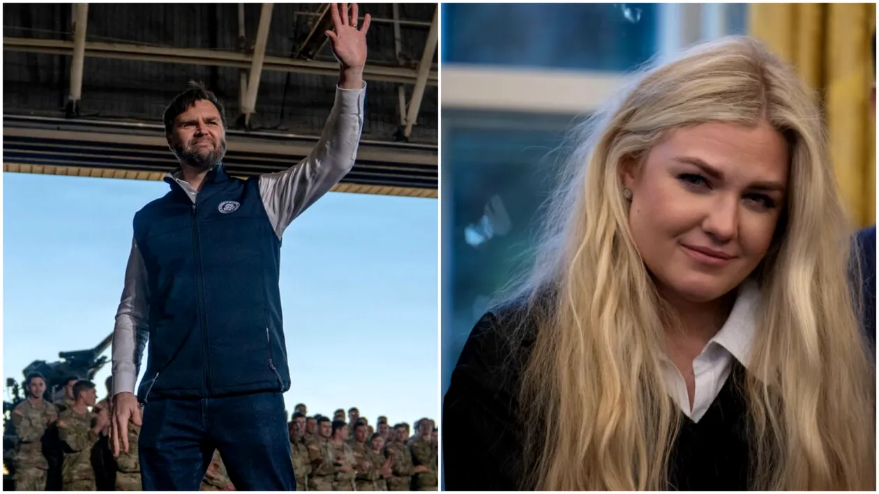 Speculații de amantlâc la nivel înalt! JD Vance, acuzat că își va părăsi soția pentru Erika Kirk: ”Cea mai perfectă poveste”