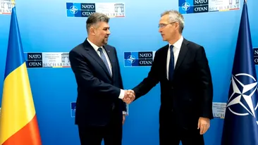 Marcel Ciolacu s-a întâlnit cu Jens Stoltenberg, secretarul general NATO: ”România se bucură de toate garanțiile de securitate, iar acesta este rezultatul eforturilor constante din ultimii 30 de ani”