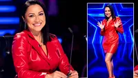 S-a aflat secretul sarafanului de piele de culoare roșie, purtat de Andra Măruță la preselecțiile Românii au Talent de la Pro TV