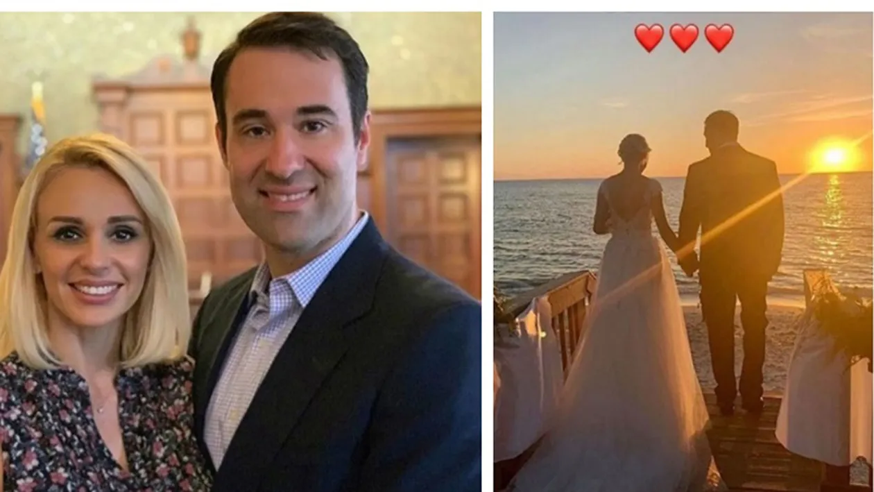 Primele imagini de la nunta lui Catrinel Sandu cu Steve Schroeter! Cum arată rochia de mireasă și gestul romantic făcut pentru soțul ei