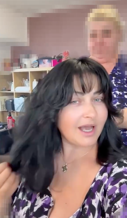 Gabriela Cristea cu noua schimbare de look
