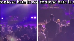 Imagini șocante! Celebrul cântăreț de la noi a bătut un fan din public. A coborât de pe scenă și...