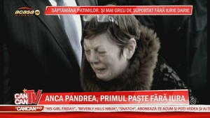 Anca Pandrea, primul Paste fara Iurie Darie. "Iurisca inca merge cu mine peste tot si vede tot"