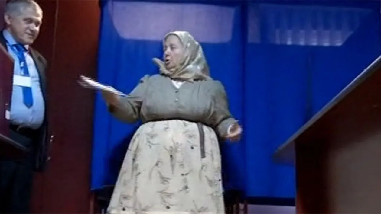 Cea mai cunoscută bunicuță de pe internet a mers și ea la vot. Ireal ce s-a întâmplat când tanti Lenuța a intrat în secția de votare