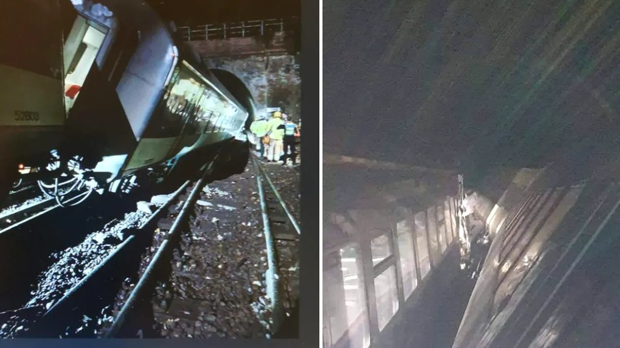 Autoritățile britanice, în alertă după ce două trenuri s-au ciocnit. Mai multe persoane au fost rănite