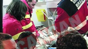 Impuscati in centrul Brasovului