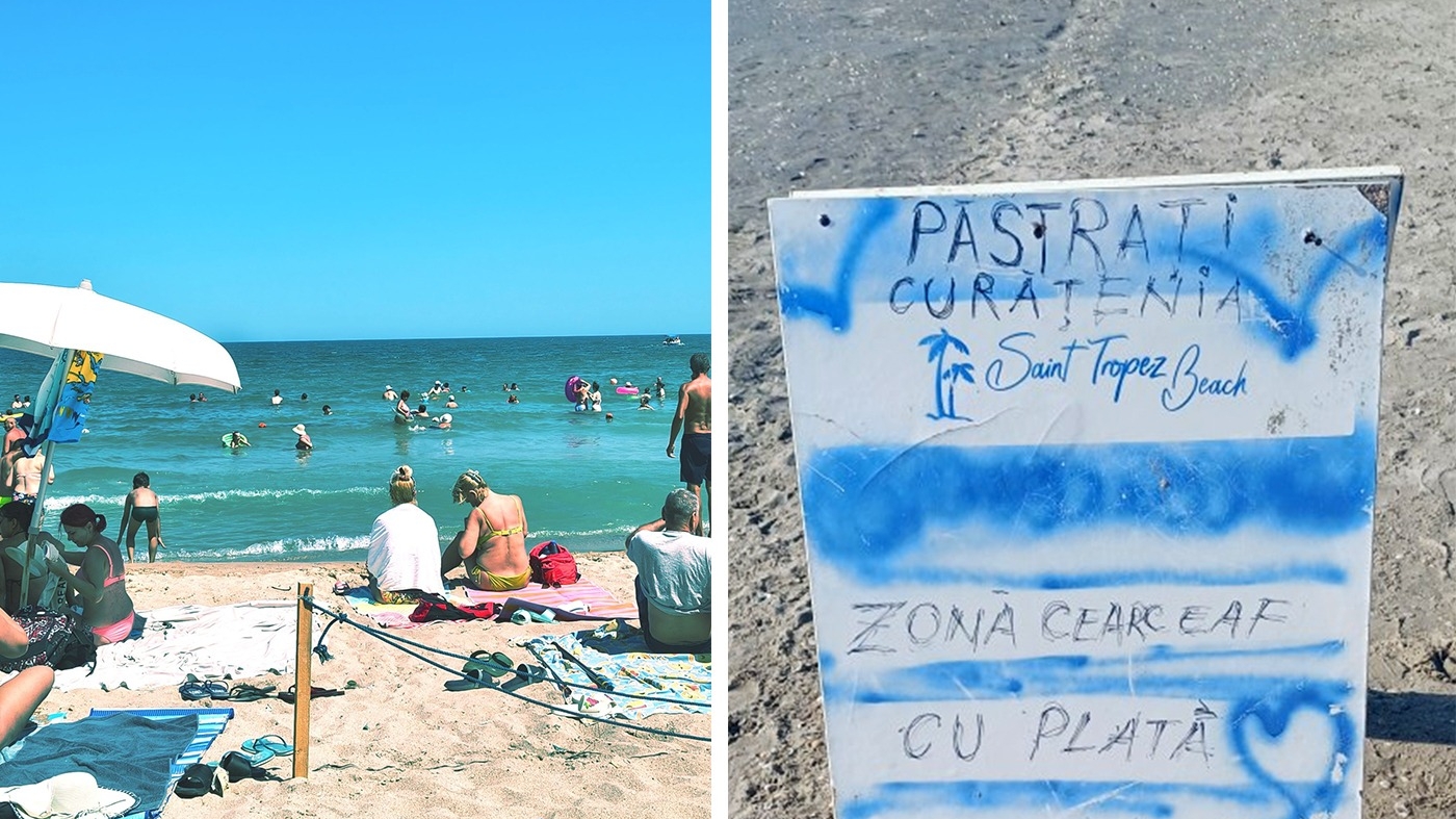 O plajă din Mamaia cere bani chiar și celor care vin cu cearceaful. Câți lei trebuie să plătești