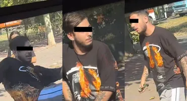 Incident violent într-un mijloc de transport în comun! Un băiat și-a ieșit din fire din cauza unei femei