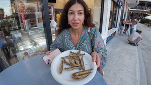 Câți bani a plătit această turistă pentru o porție cu doar 12 hamsii, în Eforie Nord: "Se pare că asta-i mâncare de lux"