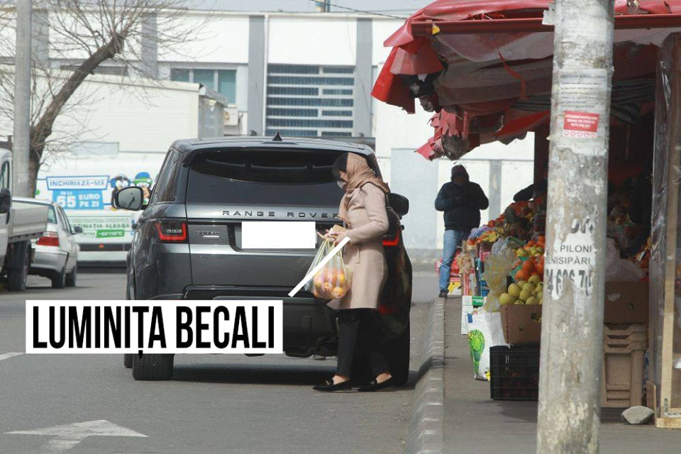 Luminița Becali, la cumpărături