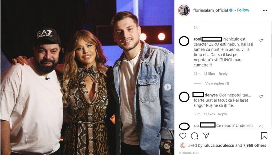 Florin Salam a fost aspru criticat după ce s-a aflat că nu și-a onorat invitația de a cânta alături de Adrian Petrache în ultima ediție a show-ului muzical de la Antena 1 © Instagram