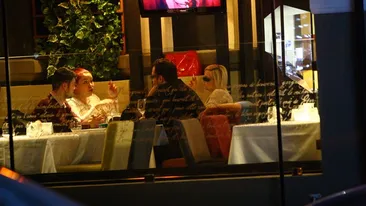 Oana Roman si-a scos iubitul la masa! Ea a platit, el i-a adus blana!