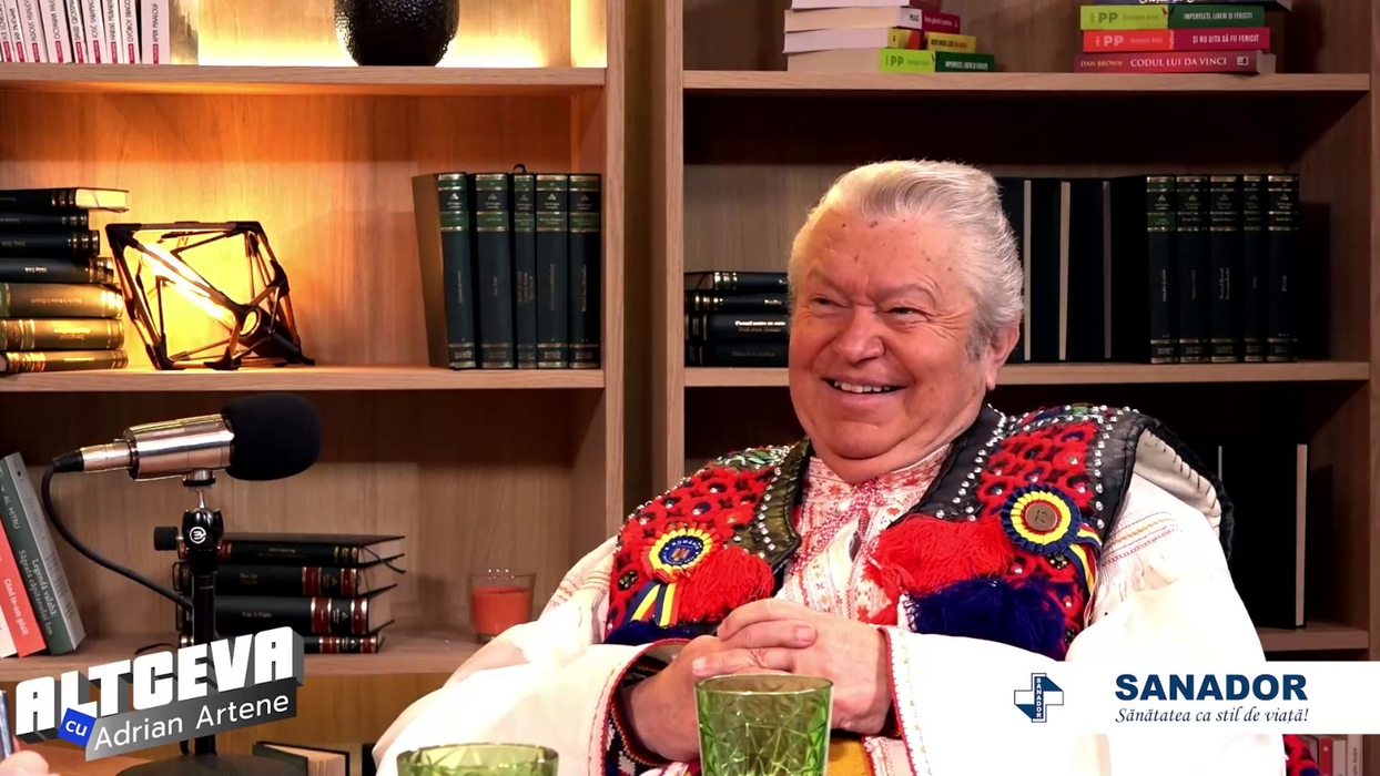 Podcastul poate fi urmărit integral pe canalul de YouTube ”ALTCEVA cu Adrian Artene” / (Sursa: Captură video)