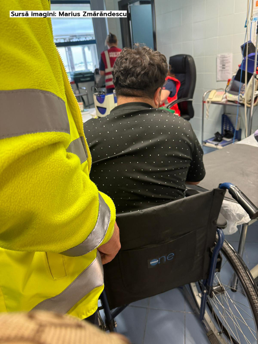 Floriță de la Clejani a leșinat în avion