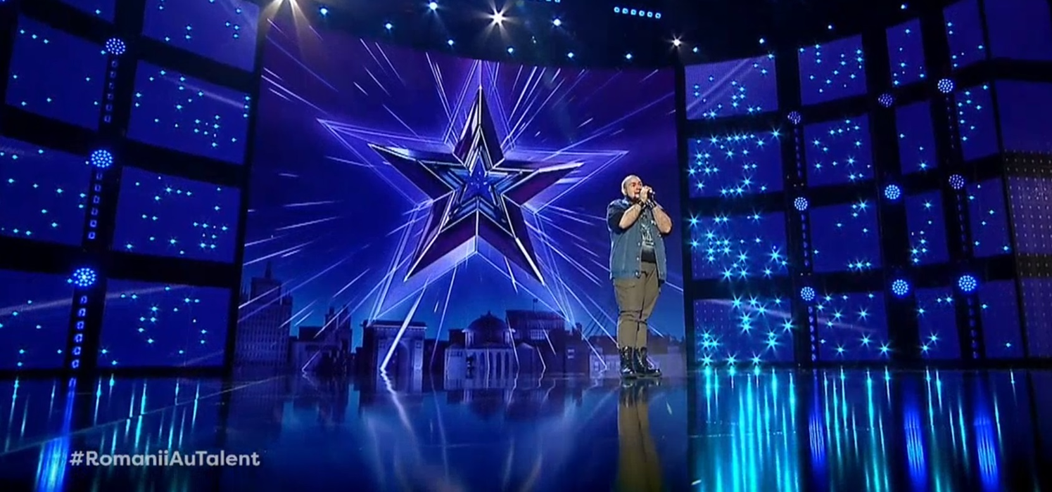 Este pentru prima data cand se intampla la Romanii au talent. Ce a facut un barbat pe scena