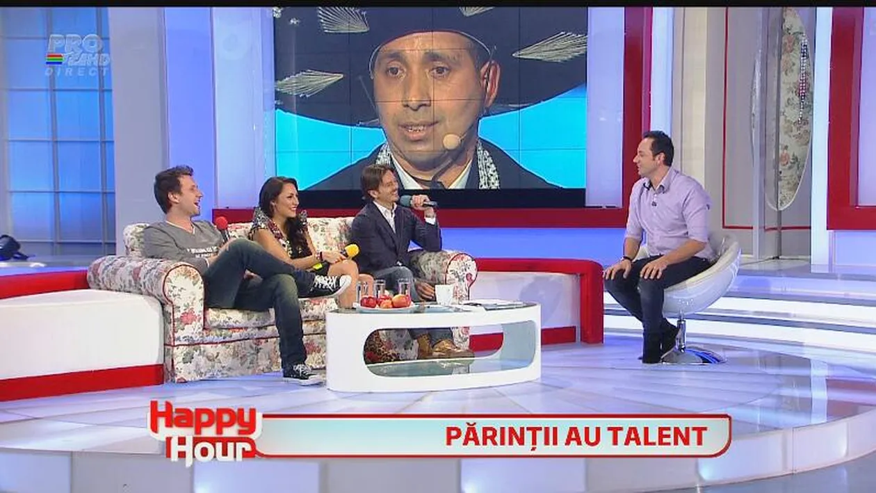 Juriul de la Românii au talent a venit în platoul emisiunii Happy Hour! Vezi ce surprize au pregătit pentru noul sezon!