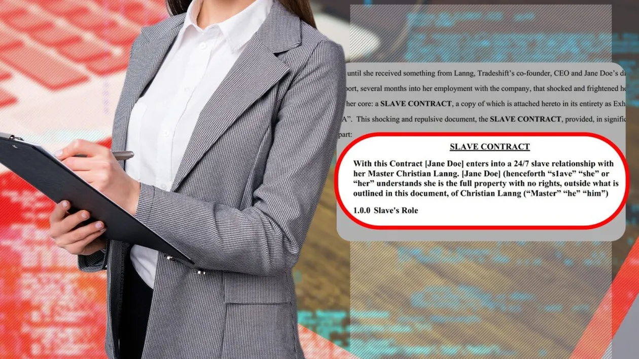 CEO-ul unei cunoscute companii software a pus-o pe asistenta lui să semneze ...”contractul de sclavie”! ”Îngenunghează când îți vezi maestrul!”