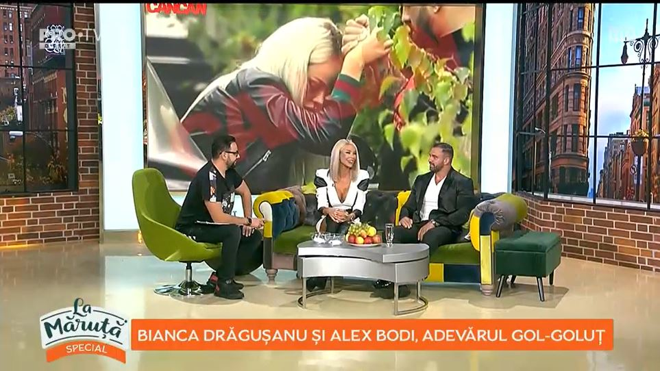 Bianca Drăgușanu a răbufnit la adresa lui Cătălin Măruță când a întrebat-o despre bătaia primită de la Alex Bodi: “Mă superi foarte mult”