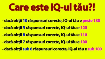 Test de inteligență pentru calcularea exactă a IQ-ului, cu 10 întrăbări | Prima: Puteți elimina un singur băț, astfel încât să transformați 5+5+5=550 într-o egalitate corectă?