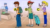 Test de perspicacitate | Care dintre aceste 3 persoane nu trebuie lăsată sa treacă de securitatea din aeroport?