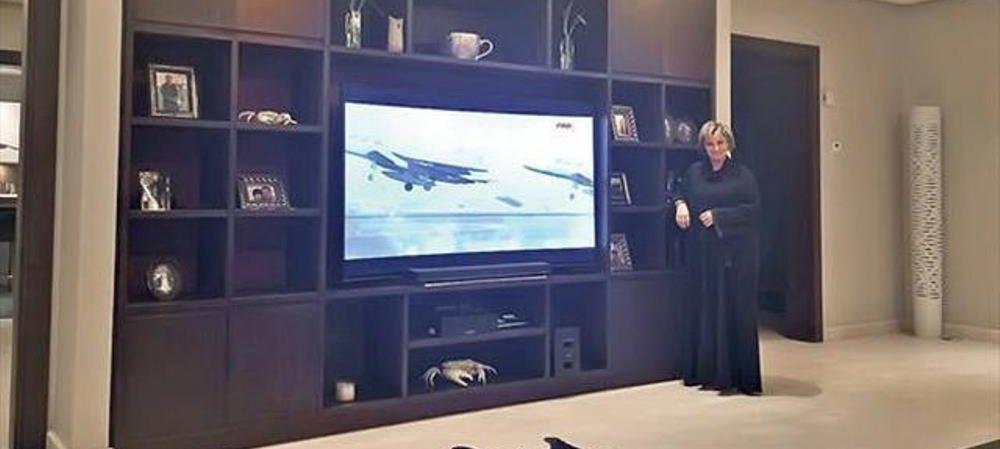 Apartamentul din Arabia Saudită, pe care șeicii i l-au pus la dispoziție lui Reghe