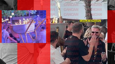 Cătălin Botezatu nu a mai ținut cont de problemele de sănătate și... Chef faraonic la LOFT, cu “stive” de șampanii și artificii!