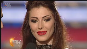 Ilinca Vandici, pe punctul de a izbucni in lacrimi la Dansez. Si-a amintit de tatăl ei si nu s-a mai putut stăpâni